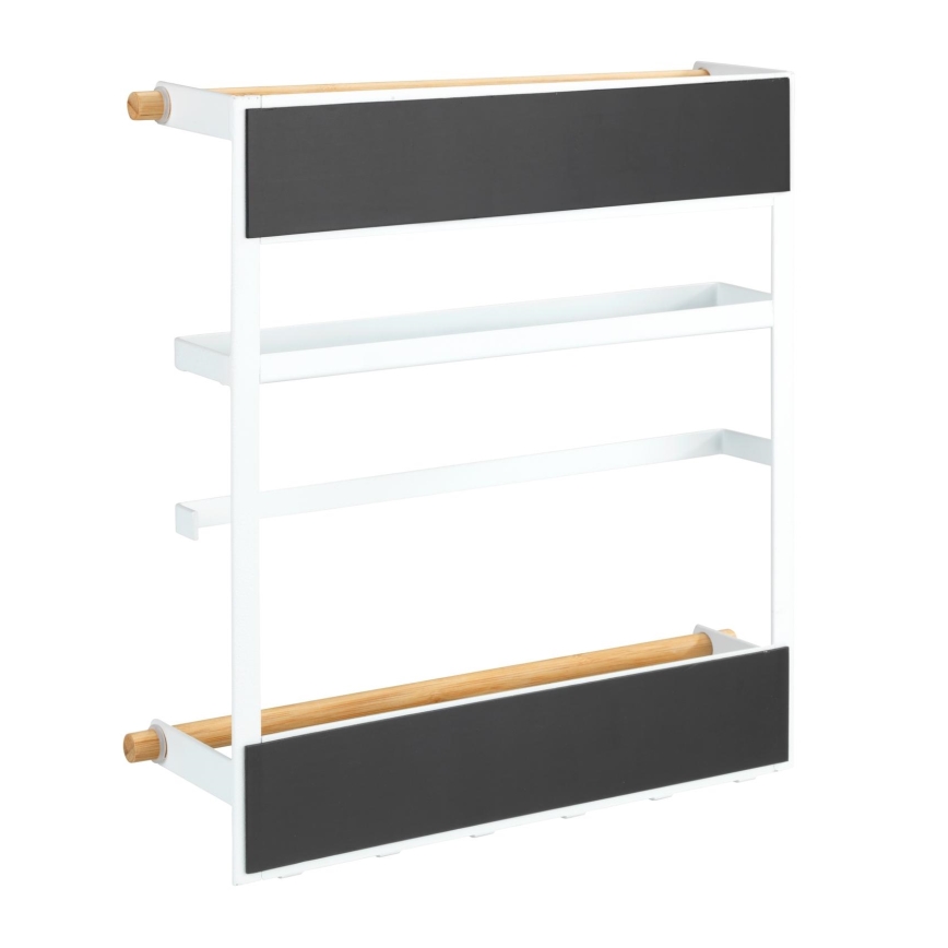 WENKO 54113100 - Organizators MAGNA 33x34 cm balts/brūns/melns
