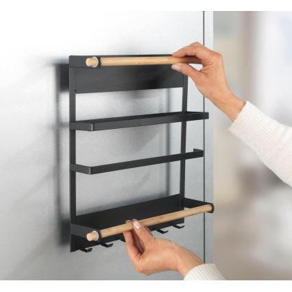 WENKO 54114100 - Organizators MAGNA 33x34 cm melns/brūns