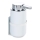 WENKO 54655100 - Ziepju dozators WOYA 250 ml balts/spīdīgs hroms