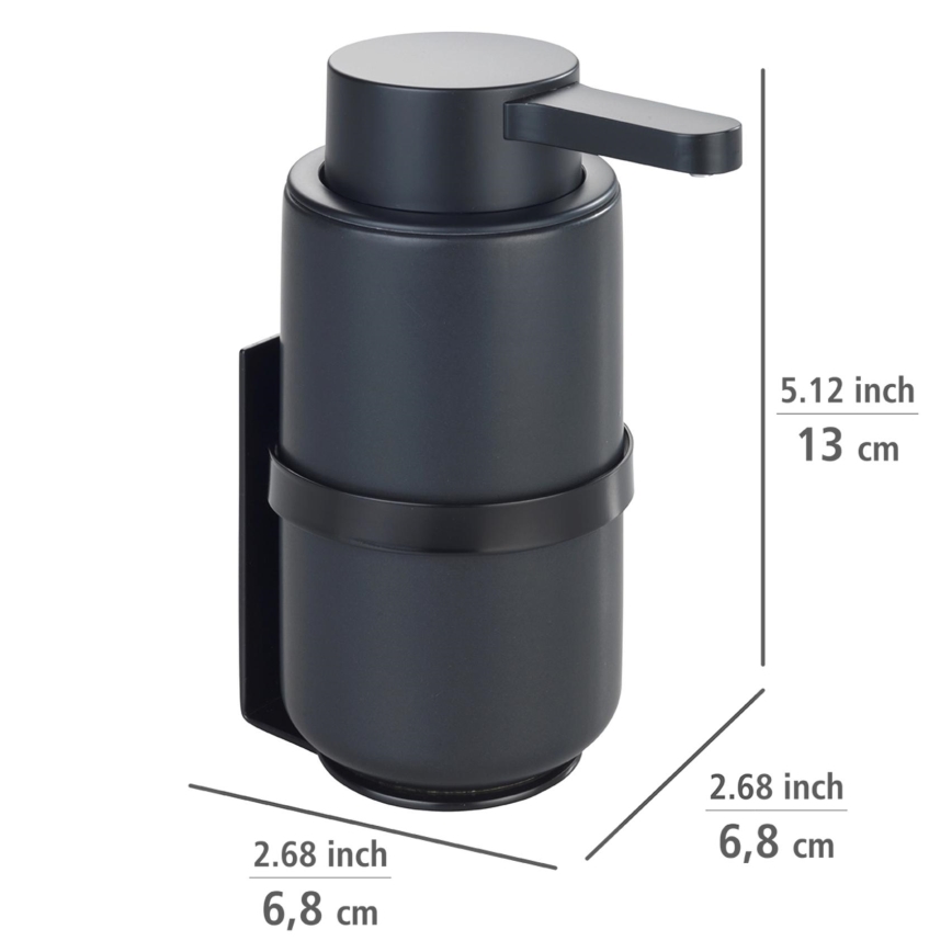 WENKO 54657100 - Ziepju dozators WOYA 250 ml melns