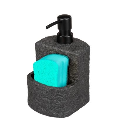 WENKO 54667100 - Ziepju dozators FESTIVAL 10,5x18 cm melns