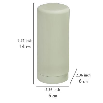 WENKO 54674100 - Dozators EASY SQUEEZ-E 6x14 cm zaļš