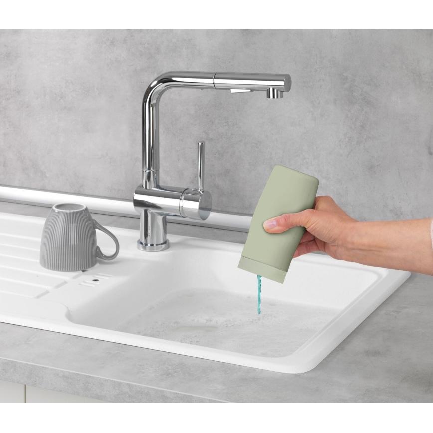 WENKO 54674100 - Dozators EASY SQUEEZ-E 6x14 cm zaļš