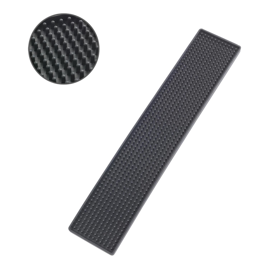 WENKO 54700100 - Pilēšanas paliktnis 42x8 cm melns