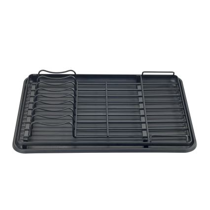 WENKO 54798100 - Trauku žāvētājs AMY 42,5 x 31,5 cm, melns