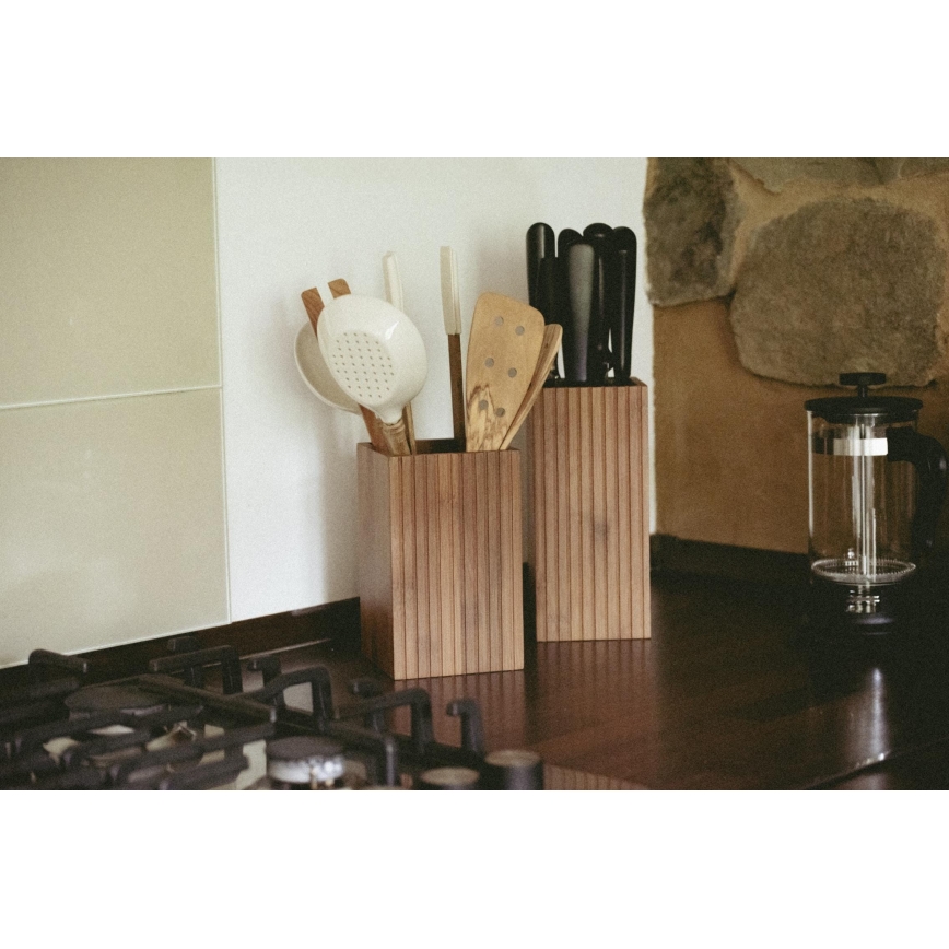 WENKO 54941100 - Virtuves piederumu komplekts, 3 gab., 11x18 cm, brūns