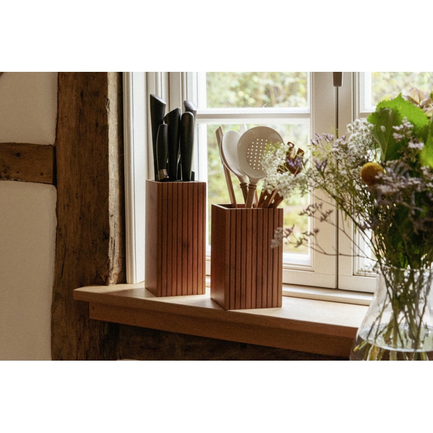 WENKO 54941100 - Virtuves piederumu komplekts, 3 gab., 11x18 cm, brūns