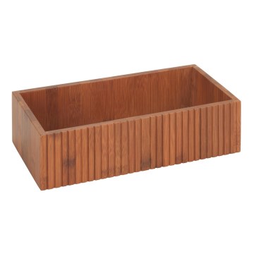 WENKO 54943100 - uzglabāšanas kaste MERA 30x15 cm, brūna