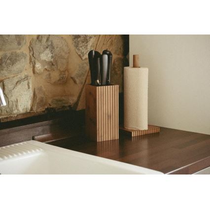 WENKO 54946100 - Ruļļu turētājs MERA 15x33 cm brūns