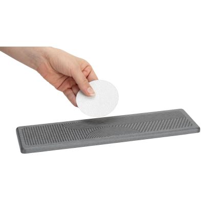 WENKO 54957100 - Pilienu paliktnis DAMON 30x8 cm pelēks