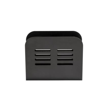 WENKO 55025100-Salvešu turētājs BLACK OUTDOOR KITCHEN 15x12,5 cm melns