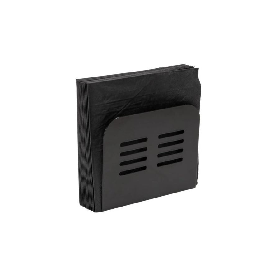 WENKO 55025100-Salvešu turētājs BLACK OUTDOOR KITCHEN 15x12,5 cm melns