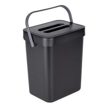 WENKO 55027100 - Miskaste BLACK OUTDOOR KITCHEN 19x24 cm melna/pelēka/caurspīdīga