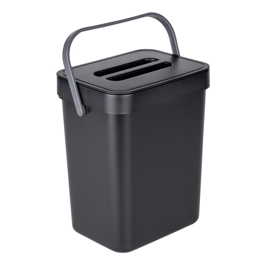 WENKO 55027100 - Miskaste BLACK OUTDOOR KITCHEN 19x24 cm melna/pelēka/caurspīdīga