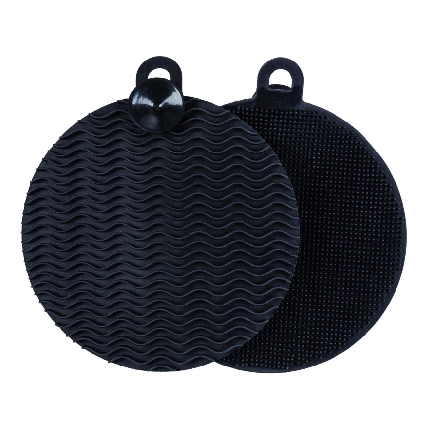 WENKO 55030100 - Sūklis BLACK OUTDOOR KITCHEN 12x1,2 cm melns