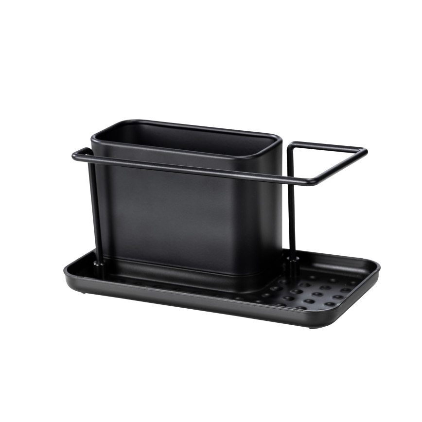WENKO 55078100 - BLACK OUTDOOR KITCHEN organizators, 21x12 cm, nerūsējošais tērauds/melns