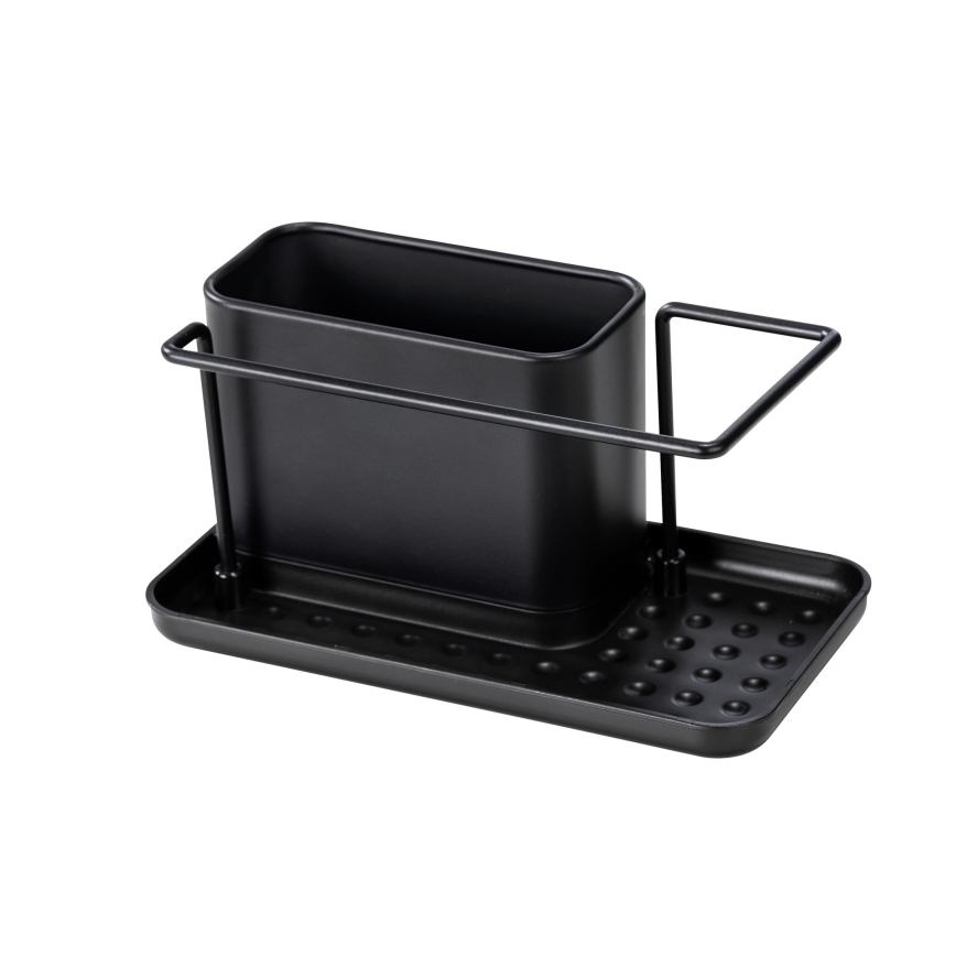 WENKO 55078100 - BLACK OUTDOOR KITCHEN organizators, 21x12 cm, nerūsējošais tērauds/melns