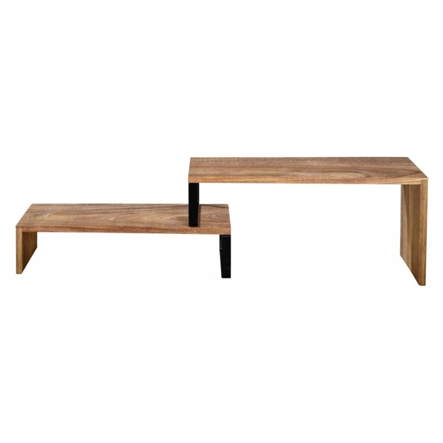 WENKO 55097100-plaukts BLACK OUTDOOR KITCHEN 36x16 cm brūns/melns