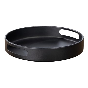 WENKO 55098100 - Melna paplāte BLACK OUTDOOR KITCHEN, 26 x 6 cm