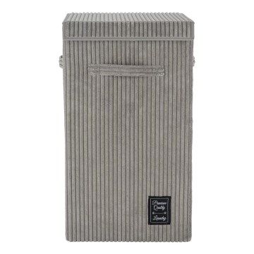 WENKO 62044100 - Veļas grozs CORA 33x58 cm pelēks