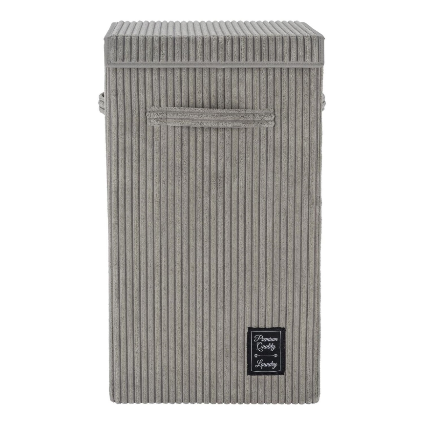 WENKO 62044100 - Veļas grozs CORA 33x58 cm pelēks