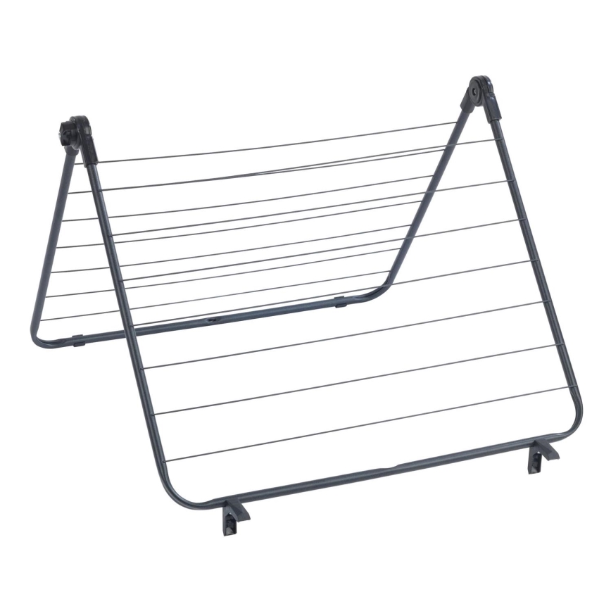 WENKO 63003100 - veļas žāvētājs CHAMPION 65x114 cm melns