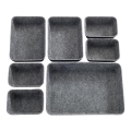WENKO 64502100 - Atvilktnes organizators FELT 28,5x20 cm pelēks