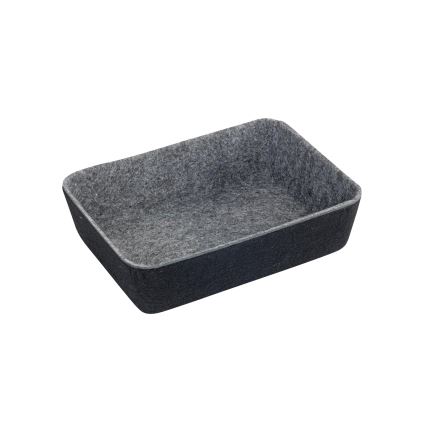 WENKO 64502100 - Atvilktnes organizators FELT 28,5x20 cm pelēks
