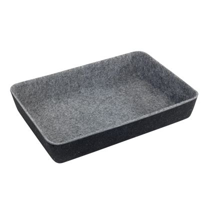 WENKO 64502100 - Atvilktnes organizators FELT 28,5x20 cm pelēks