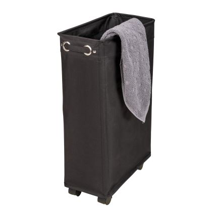 WENKO 69737800 - Veļas grozs CORNO 18,5x60 cm melns