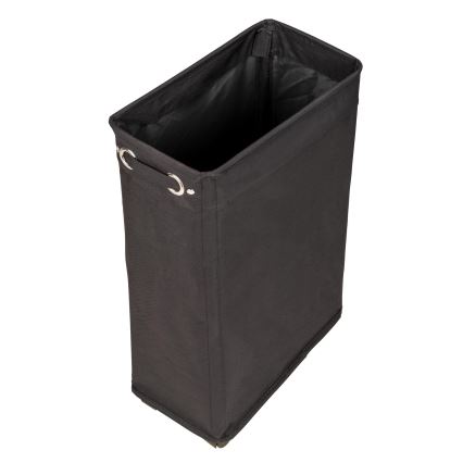 WENKO 69737800 - Veļas grozs CORNO 18,5x60 cm melns