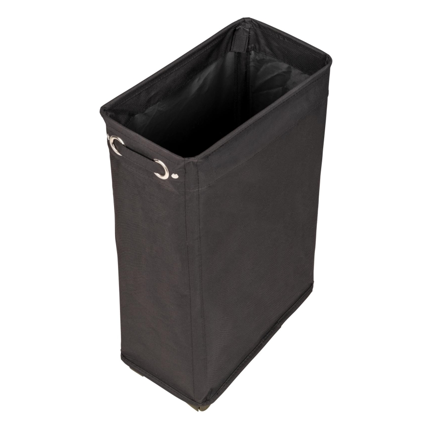 WENKO 69737800 - Veļas grozs CORNO 18,5x60 cm melns