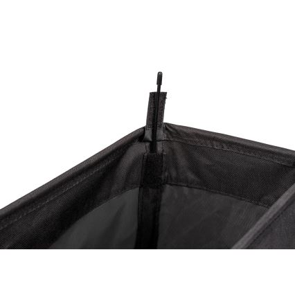 WENKO 69737800 - Veļas grozs CORNO 18,5x60 cm melns