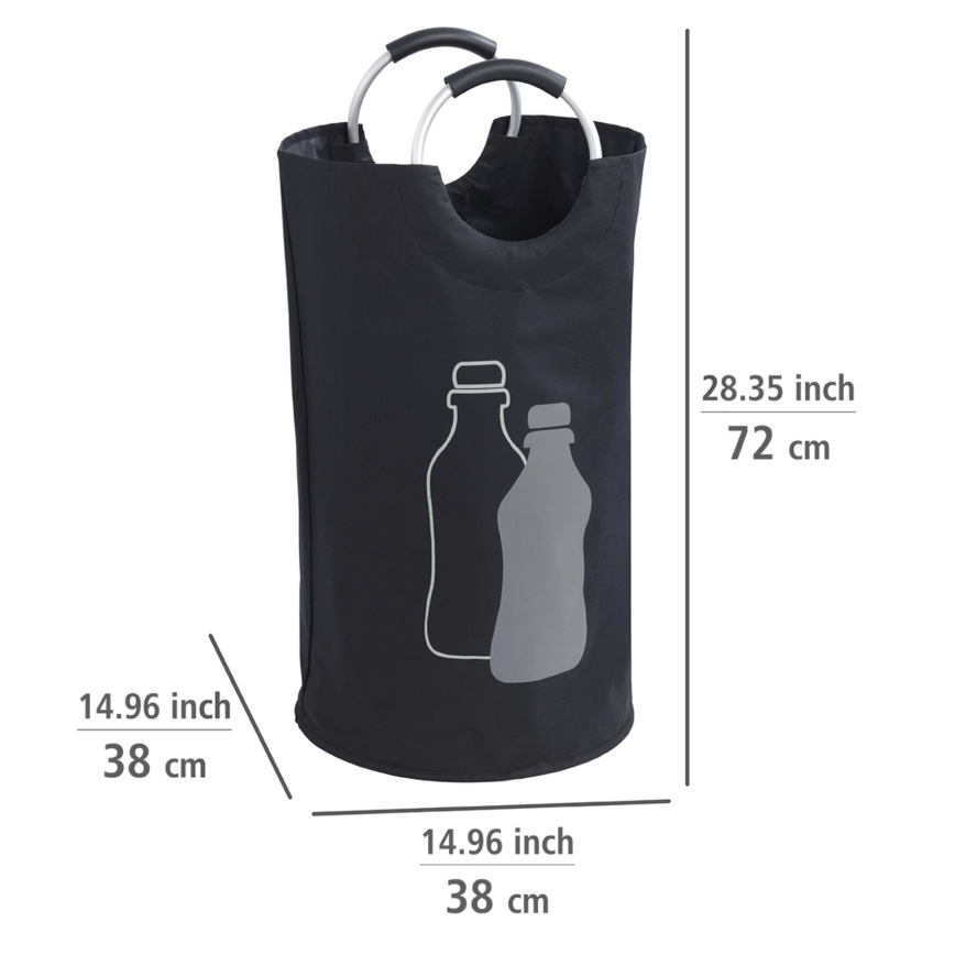 WENKO 69767800 - JUMBO soma 38x72 cm melna