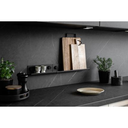 WENKO 71145800 - Stends JET 25x7,5 cm melns