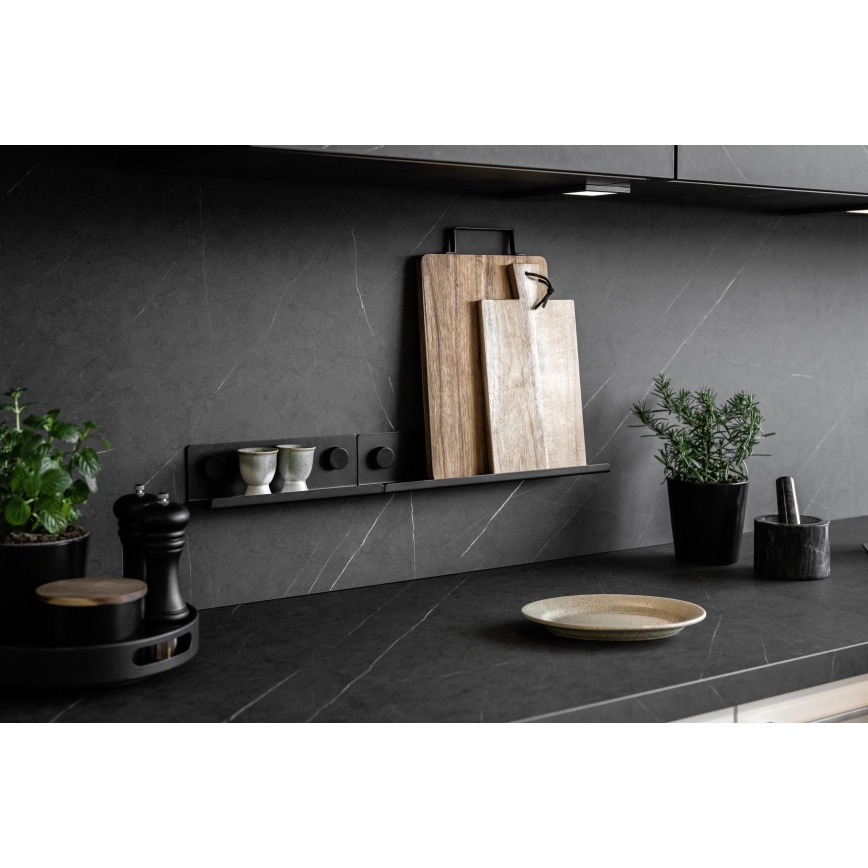 WENKO 71145800 - Stends JET 25x7,5 cm melns