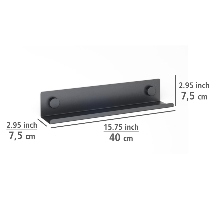 WENKO 71146800 - Garšvielu trauciņi JET 40x7,5 cm melni