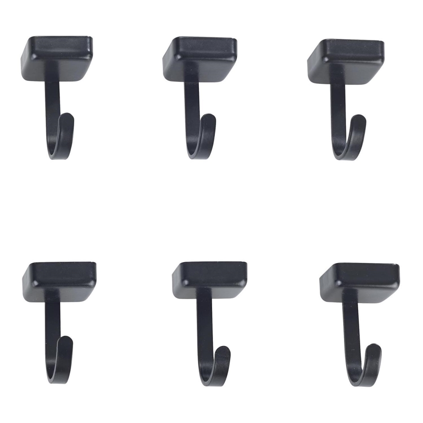 WENKO 71149800 - Āķi JET 2,2x3,9 cm melns/sudrabs