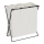 WENKO 71298800 - veļas grozs TRIO 69x76 cm krēmkrāsains/melns