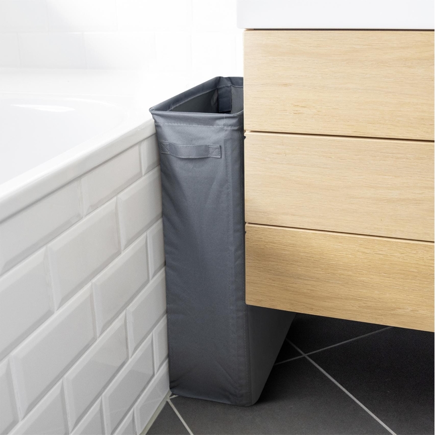 WENKO 71299800 - SLIM veļas grozs 20x60 cm antracīts