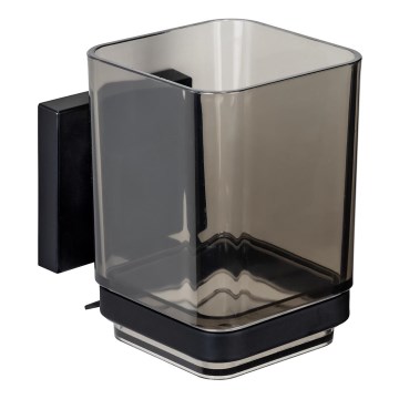 WENKO 71443800 - Krūzīte VACUUM-LOC QUADRO ED 7,5x10 cm melna