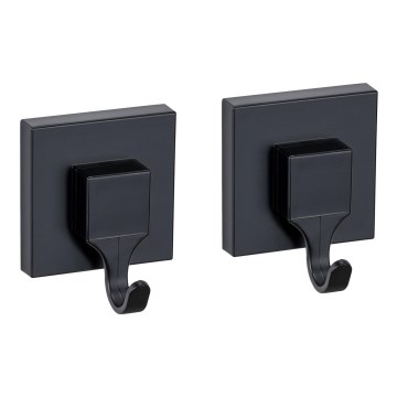 WENKO 71448800 - Āķis VACUUM-LOC QUADRO ED 6x7 cm melns