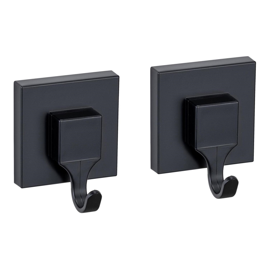 WENKO 71448800 - Āķis VACUUM-LOC QUADRO ED 6x7 cm melns