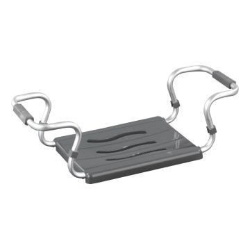 WENKO 73392500-Vannas drošības sēdeklis 26x18 cm sudraba/antracīts