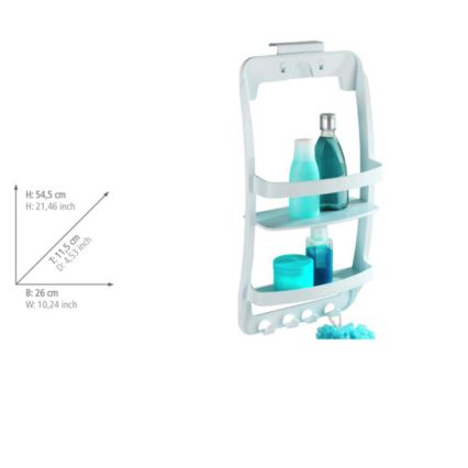 WENKO 8409100 - Plaukts UNIVERSAL 26x54,5 cm balts