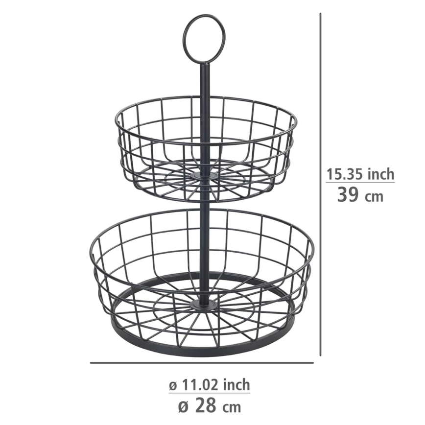 WENKO 88740800 - Grozs LOFT 28x39 cm melns