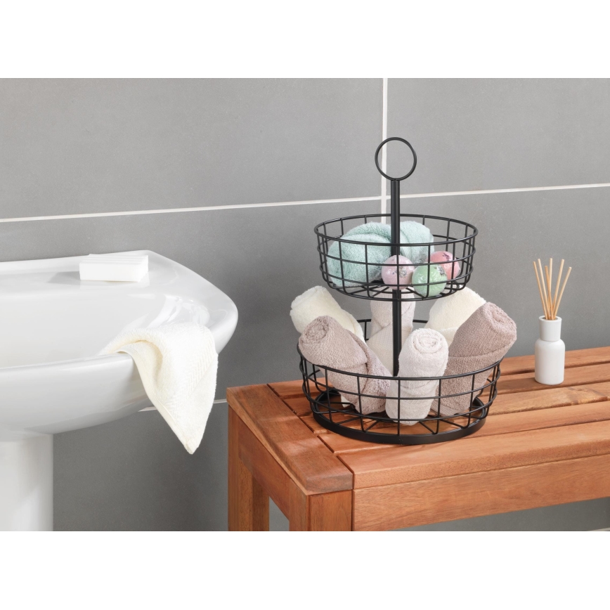 WENKO 88740800 - Grozs LOFT 28x39 cm melns