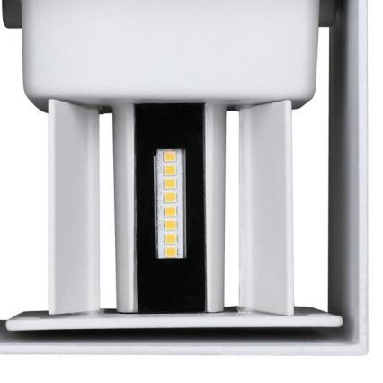 Westinghouse 61150 - LED Āra sienas lampa FREYA 2xLED/4,5W/230V IP44 balta
