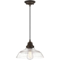 Westinghouse 6116640 - Karājošais gaismeklis uz kabeļa IRON HILL 1xE27/60W/230V, diametrs 28 cm