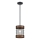 Westinghouse 61179 - Lustra ar auklu LANGSTON 1xE27/60W/230V barnwood